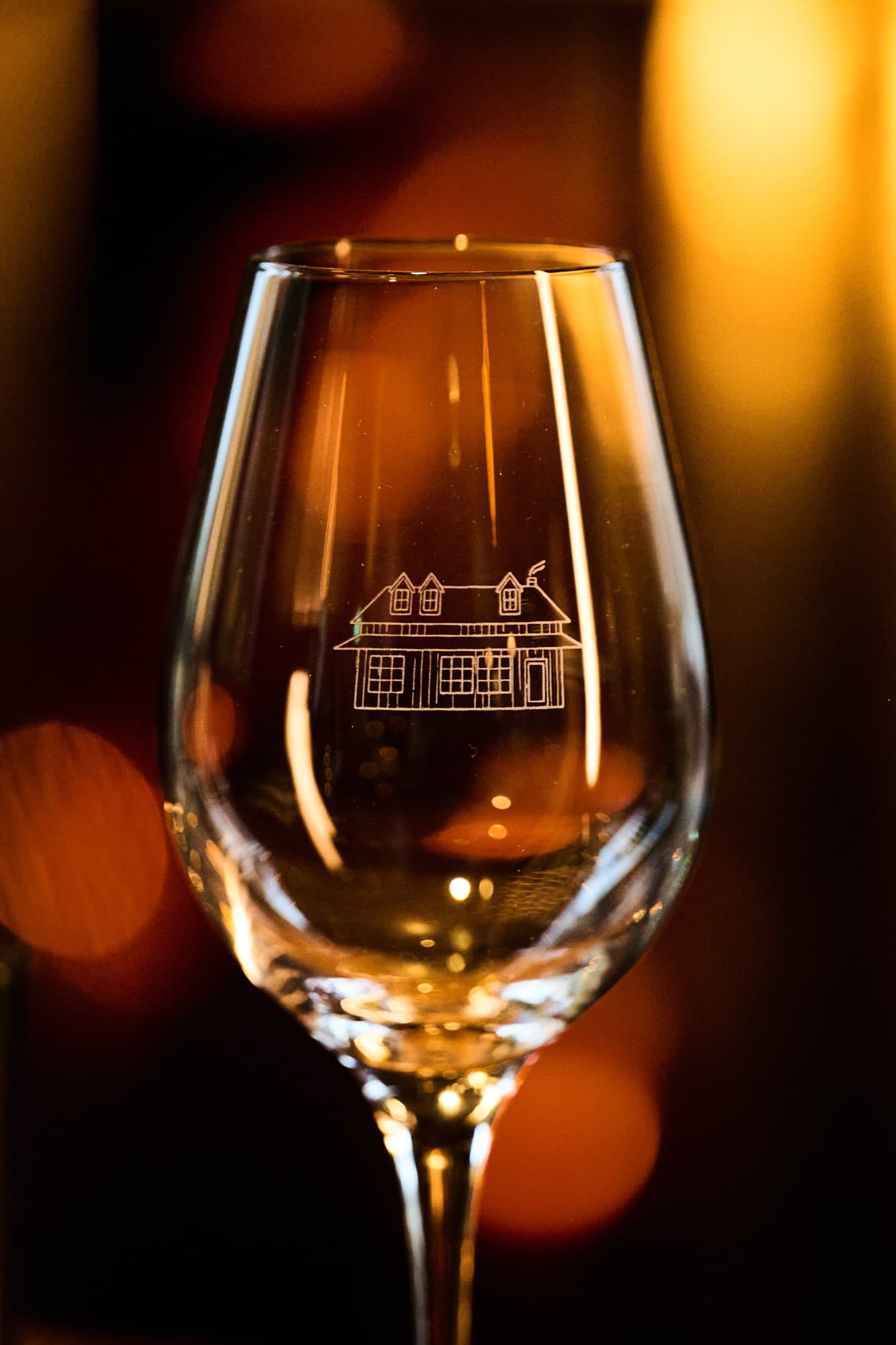 The room, by candlelight