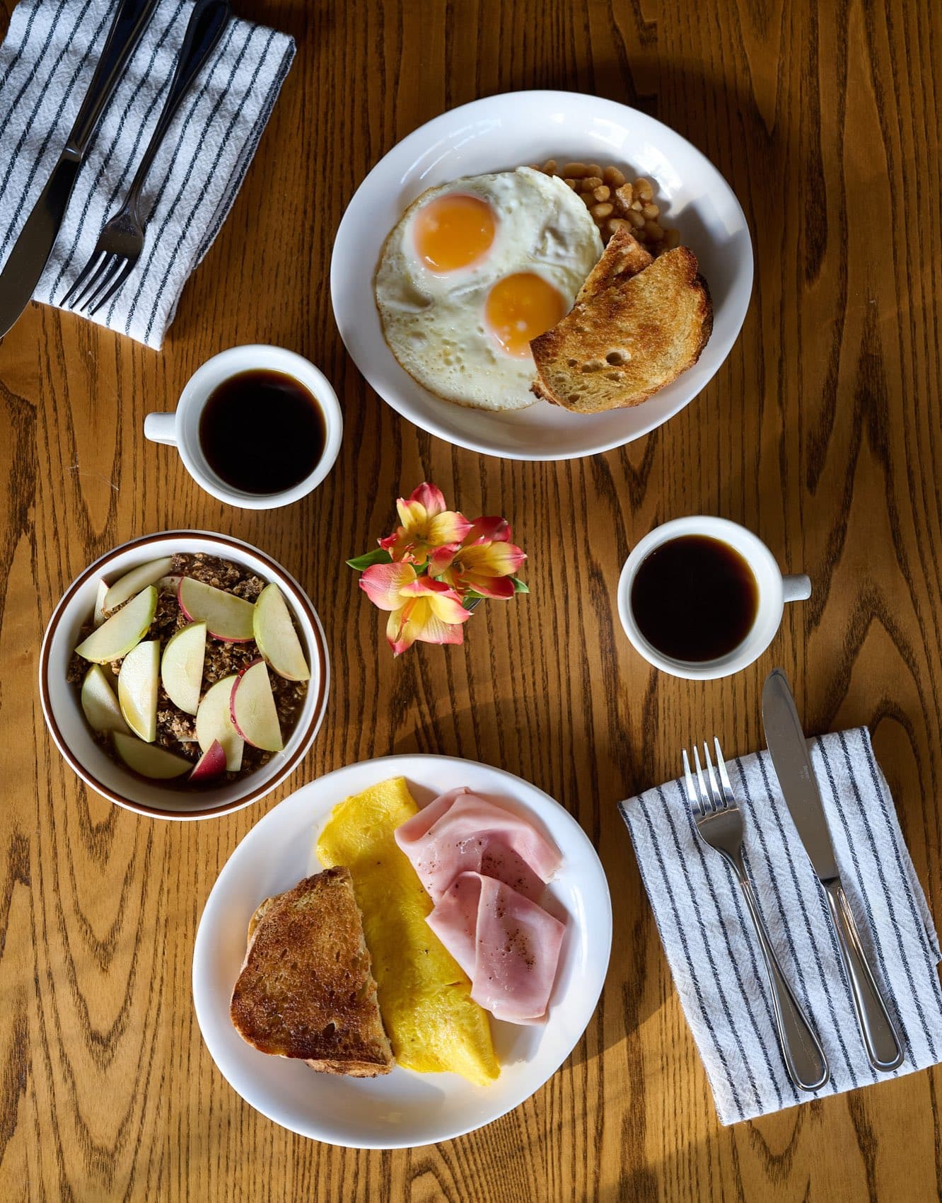 Breakfast at the inn